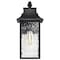Nuvo Austen Outdoor Large Wall Lantern 1 Light Matte Black Finish 60/5998 - alternate 3